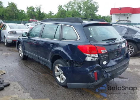 2014 Subaru Outback 2.5I из США, поврежденный, VIN 4S4BRBAC3E3209396
